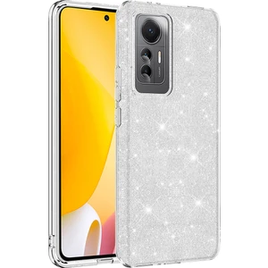 Xiaomi ZORE Xiaomi 12 Lite Kılıf Zore Shining Silikon-Gümüş