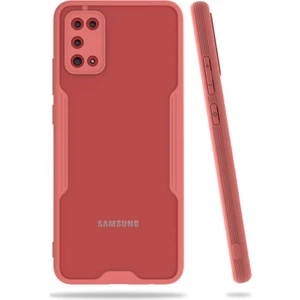 Galaxy A02S Kılıf Zore Parfe Kapak-Pembe