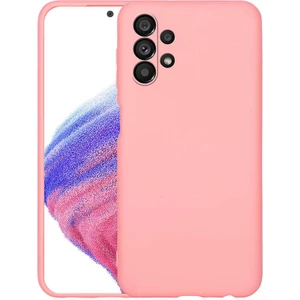 Galaxy A23 Kılıf Zore Mara Laaakan Kapak-Pembe Açık