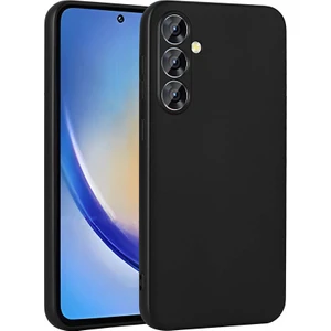 Galaxy A35 Kılıf Zore Premier Silikon Kapak-Siyah