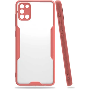 Galaxy A31 Kılıf Zore Parfe Kapak-Pembe