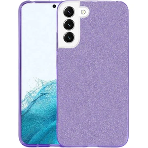 Galaxy S22 Plus Kılıf Zore Shining Silikon-Mor