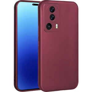 Xiaomi Mi 13 Lite Kılıf Zore Premier Silikon Kapak-Mürdüm