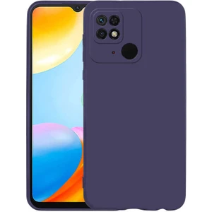 Xiaomi Poco C40 Kılıf Zore Premier Silikon Kapak-Lacivert