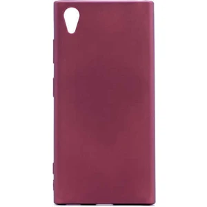 Sony Xperia Z5 Premium Kılıf Zore Premier Silikon Kapak-Mürdüm