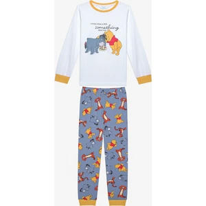 Unisex Winnie And Eeyore Çok Renkli Pijama Takımı