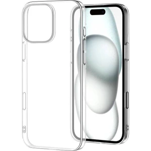 Iphone 16 Pro Kılıf Süper Şeffaf Silikon Kapak