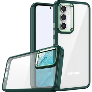 Galaxy A04S Kılıf Zore Flora Kapak-Yeşil