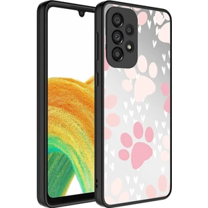 Galaxy A33 5g Kılıf Aynalı Desenli Kamera Korumalı Parlak Zore Mirror Kapak-Pati