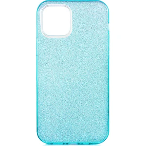 iPhone 12 Pro Max Uyumlu Zore Shining Silikon-Mavi