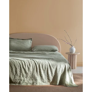 Chantal Tek Kişilik %100 Pamuk Yatak Örtüsü - Haki