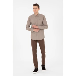 U.S. Polo Assn. Erkek Coconut Pantolon (Kanvas-Chino) 50297841-VR153