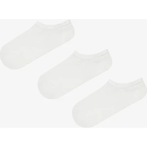Active Microfiber 3lü Beyaz Sneaker Çorabı