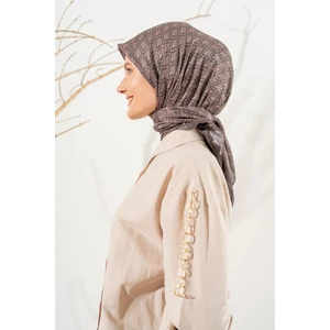 Kadın Etnik Desen Soft Eşarp