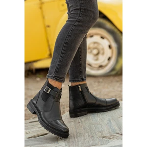 Garantili D1985 Hakiki Deri Soğuk Geçirmez Erkek Bot