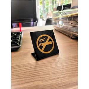 Minimal 2' Li Masaüstü Sigara Içilmez Uyarısı