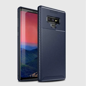 Samsung Galaxy Note 9 Kılıf Negro Karbon Desen Silikon