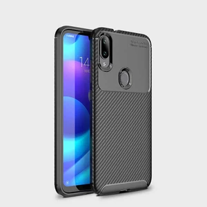 Xiaomi Mi Play Kılıf Negro Karbon Desen Silikon