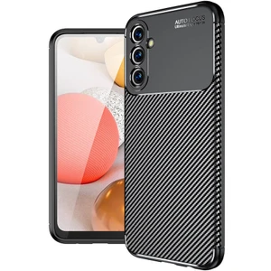 Samsung Galaxy A25 Kılıf Negro Karbon Desen Silikon + Ekran Koruyucu