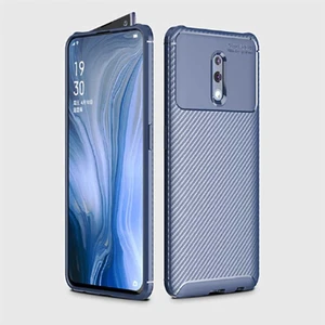 Oppo Reno Kılıf Negro Karbon Desen Silikon