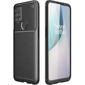 Oneplus Nord N10 Kılıf Negro Karbon Desen Silikon