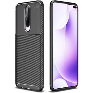 Xiaomi Poco X2 Kılıf Negro Karbon Desen Silikon