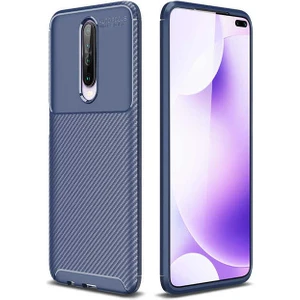 Xiaomi Poco X2 Kılıf Negro Karbon Desen Silikon