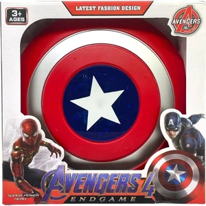 Avengers Kaptan Amerika Sesli Işıklı 30 cm Tutmalı Kalkan  Oyuncak Seti
