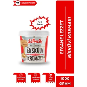 Parçacıklı Bisküvi Kreması Smooth Özel Üretim 1kg Kahvaltılık Krema Bisküvi Kreması 1000GR