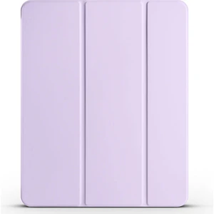 Megafox Teknoloji Apple iPad Air 13 2024 Uyumlu Zore Smart Cover Kalem Bölmeli Standlı 1-1 Kılıf, Lila