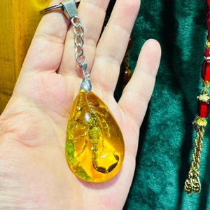 Hicaz Tesbih Özel Seri Kaliteli Kehribar Anahtarlık Hcz-Model Ytrvvn