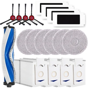 Ecovacs Deebot T30 Pro Omni / T30 Omni Robot Süpürge Aksesuarları, Ana Fırça, Toz Torbaları, Bezler, Filtreler (Yurt Dışından)