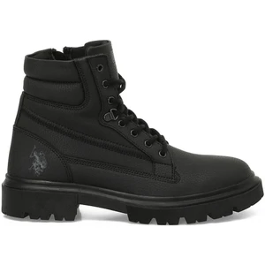 U.S. Polo Assn.  Erkek Bot & Bootie Siyah A101914689 4W Noe 4pr