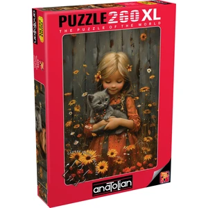 260 Parçalık Puzzle / Sevimli Kız - Kod 3350