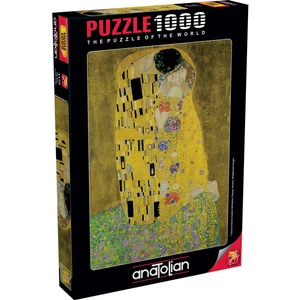 1000 Parça Puzzle Öpücük 66 x 48 cm Aile İçin Eğlenceli Zihin Geliştirici