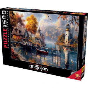 1500 Parçalık Puzzle - Gölde Sonbahar 4581