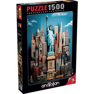 1500 Parçalık Puzzle - New York 4578