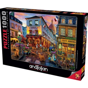 1000 Parçalık Puzzle - Cafe Montmartre 1177