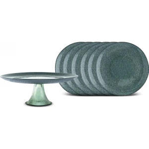 Lavi 7 Parça Pasta/tatlı Seti Yeşil