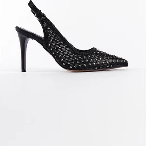 Capone Outfitters Taşlı Fileli Stiletto