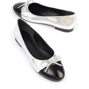 Capone Outfitters Yuvarlak Burunlu Iki Parçalı Kadın Babet