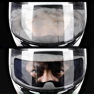 Orjinal Kalite Garantili Antifog Şeffaf Film Kask Buğu Vizör Buhar Önleyici Şeffaf Pinlock Film