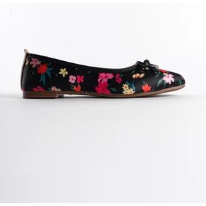 Capone Outfitters Hana Trend Saten Çiçekli Kadın Babet