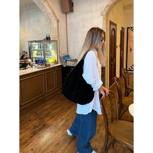 Süet Kadin Canta Leli