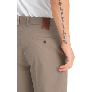 Erkek Toprak Rengi Cepli Casual Chino Regular Kesim Likralı Kanvas Pantolon