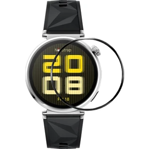 Novstrap Huawei Watch Gt5 41MM ile Uyumlu Ekran Koruyucu Nano Esnek Cam Tam Kaplayan Ppm
