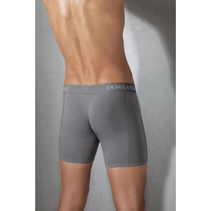 Erkek Modal Çizgili Füme Normal Paça Boxer C0T8N7O1