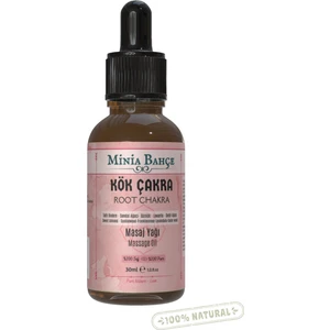 Minia Bahçe Kök Çakra Masaj Yağı Root Chakra 30 ml %100 Saf