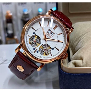 Erkek Kol Saati Dual Tourbillon
