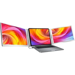 TRİMONİTÖR - 14” Taşınabilir İkili Monitör (SABİT PANEL)